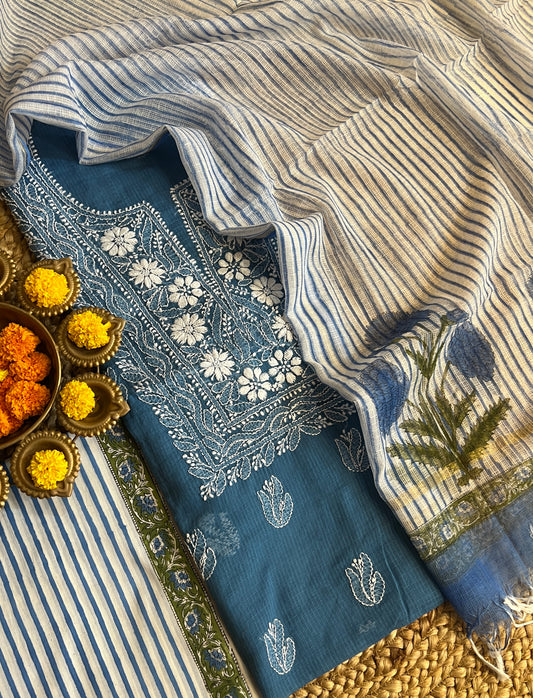 CHIKANKARI SUIT (PH8702)