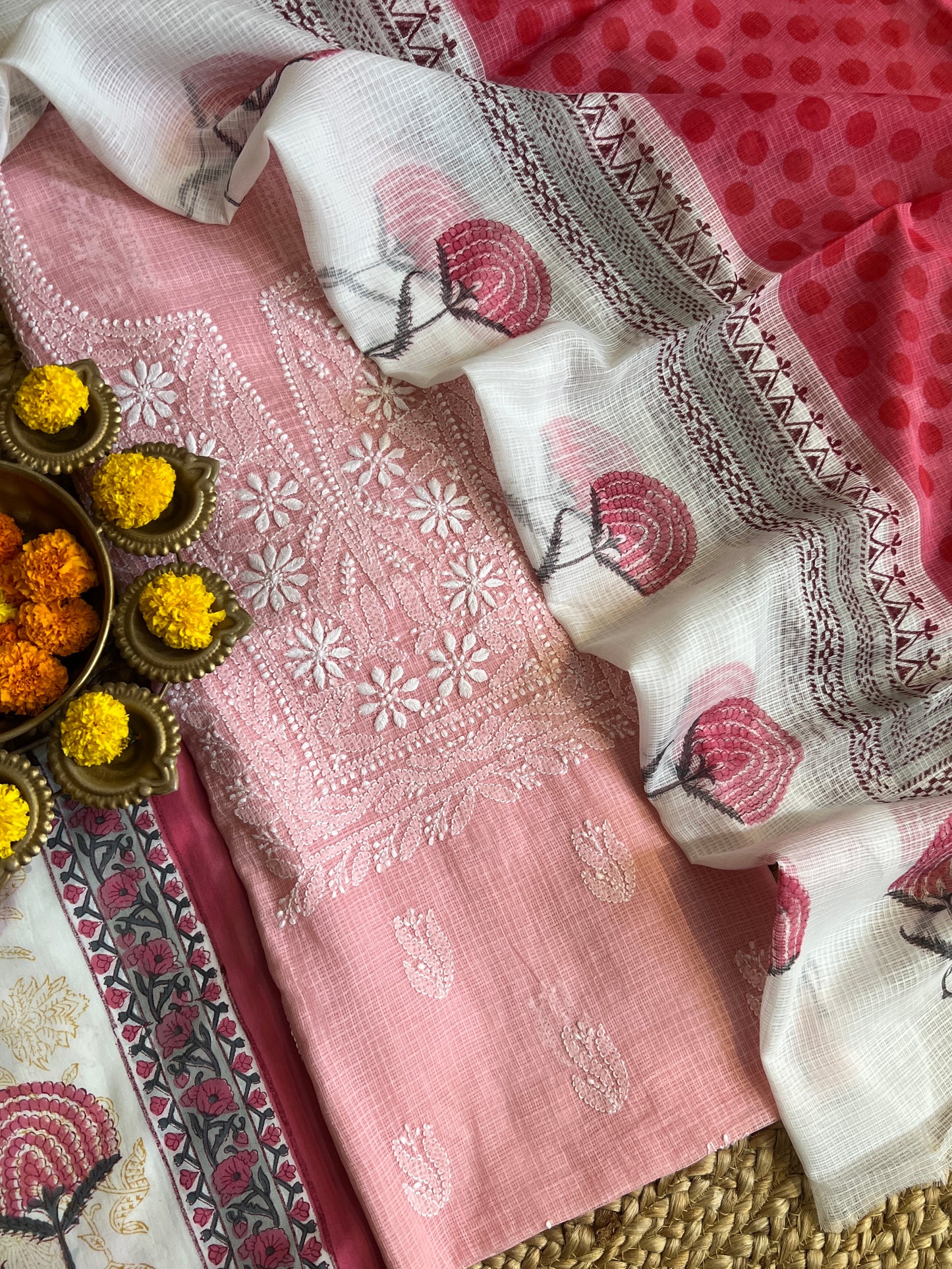 CHIKANKARI SUIT (PH8703)