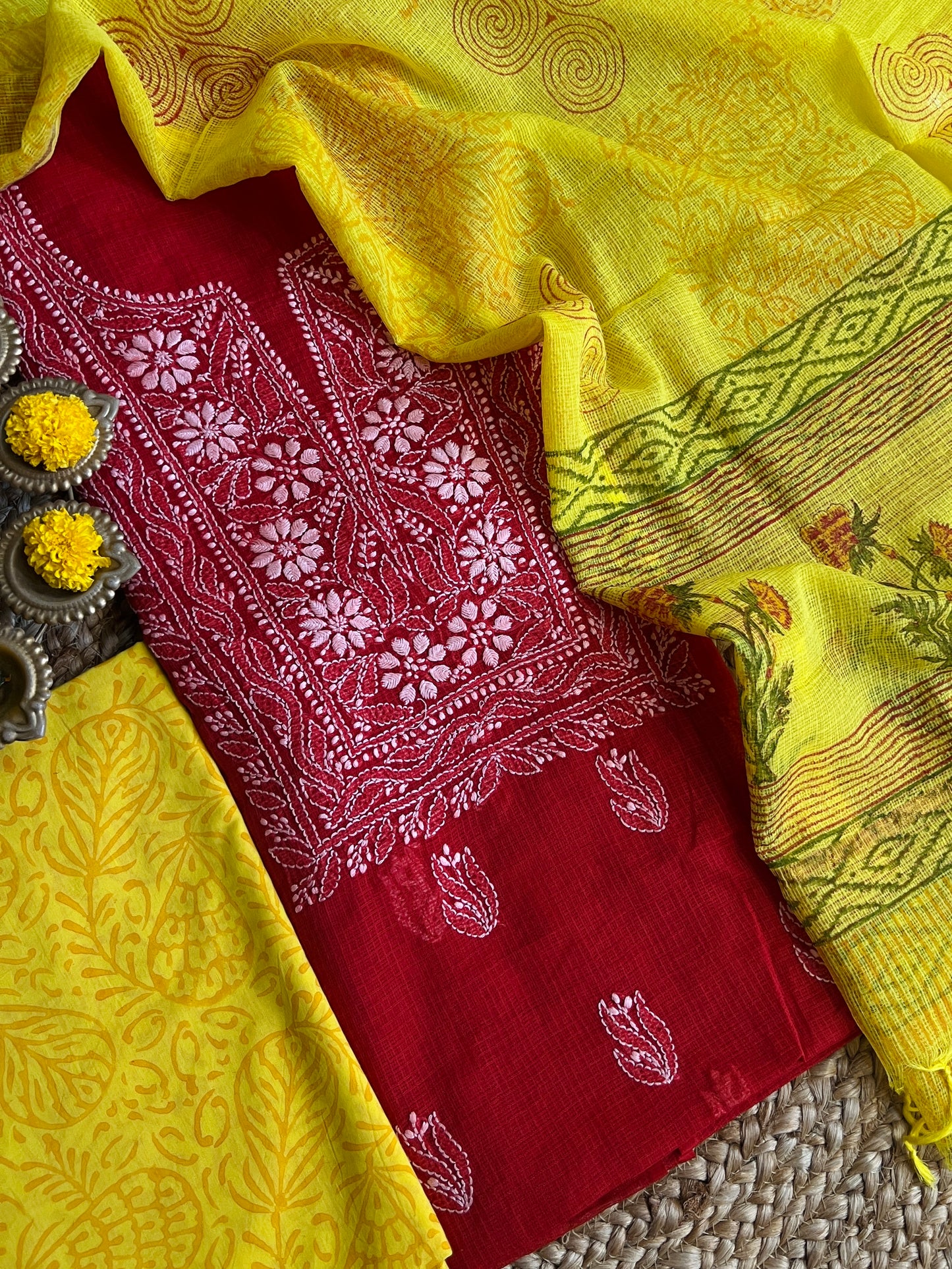 CHIKANKARI SUIT (PH8704)