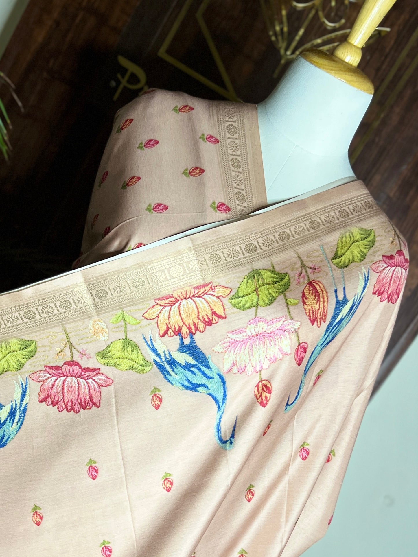 SOFT CHANDERI SILK SAREE (PH8725)