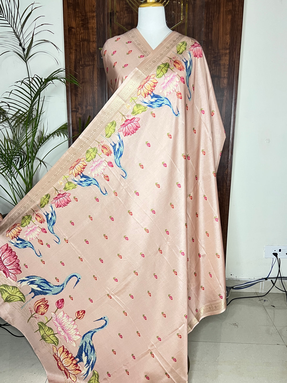 SOFT CHANDERI SILK SAREE (PH8725)