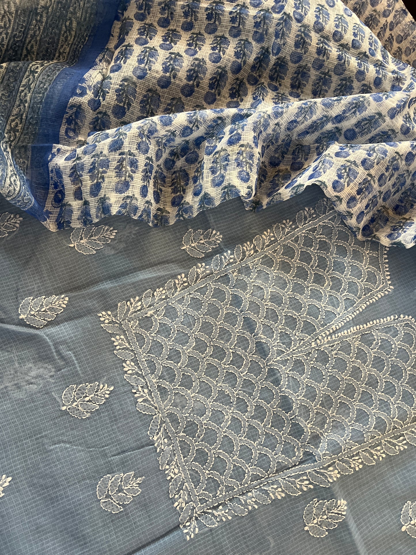 CHIKANKARI SUITS (PH8757)