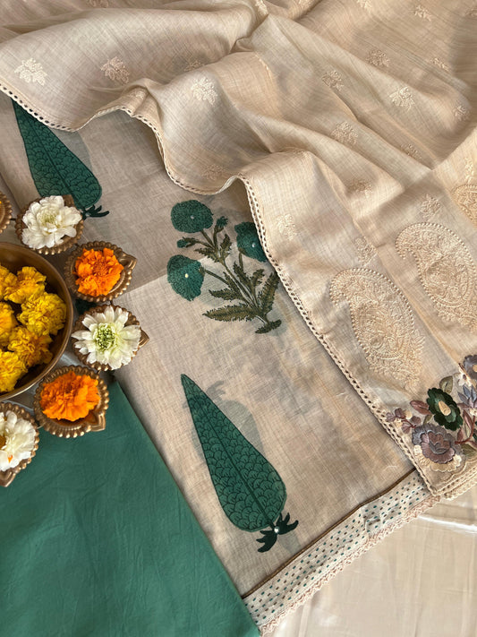CHANDERI SILK SUITS (PH8818)