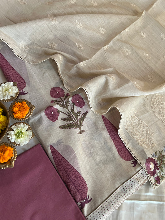CHANDERI SILK SUITS (PH8820)