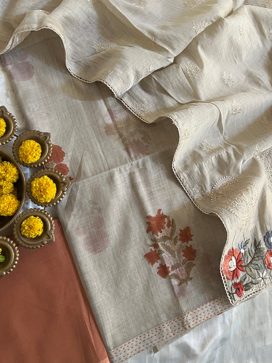 CHANDERI SILK SUITS (PH8821)