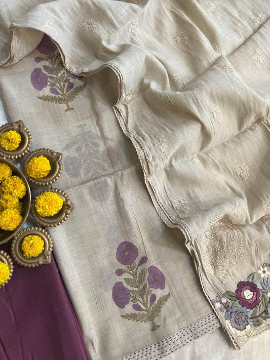 CHANDERI SILK SUITS (PH8822)