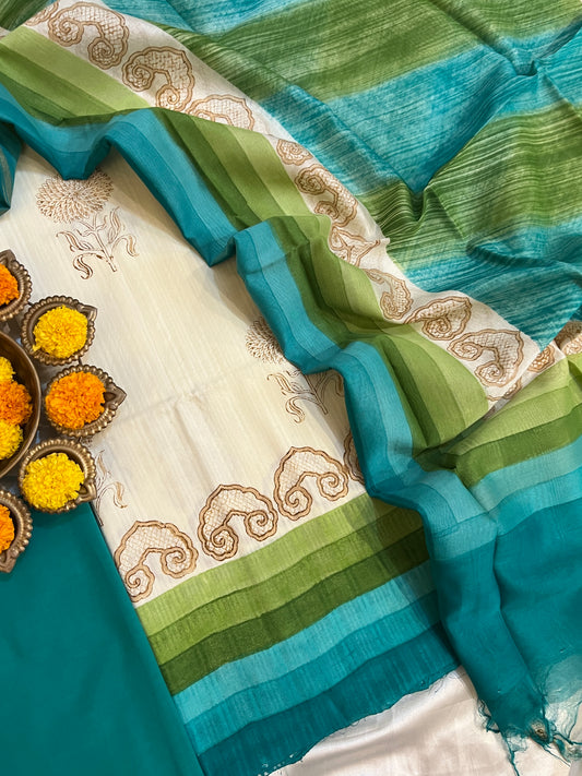 CHANDERI SILK SUITS (PH8866)