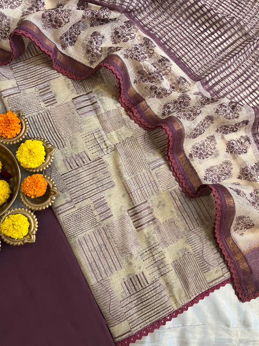 CHANDERI SILK SUITS (PH8872)