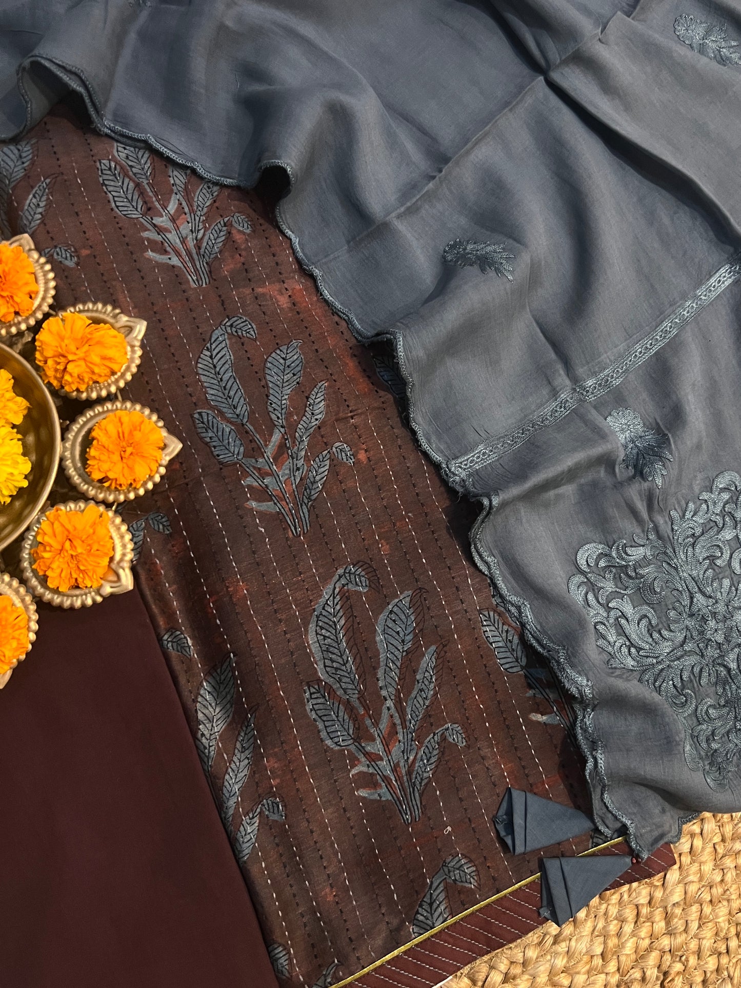 CHANDERI SILK SUITS (PH8901)