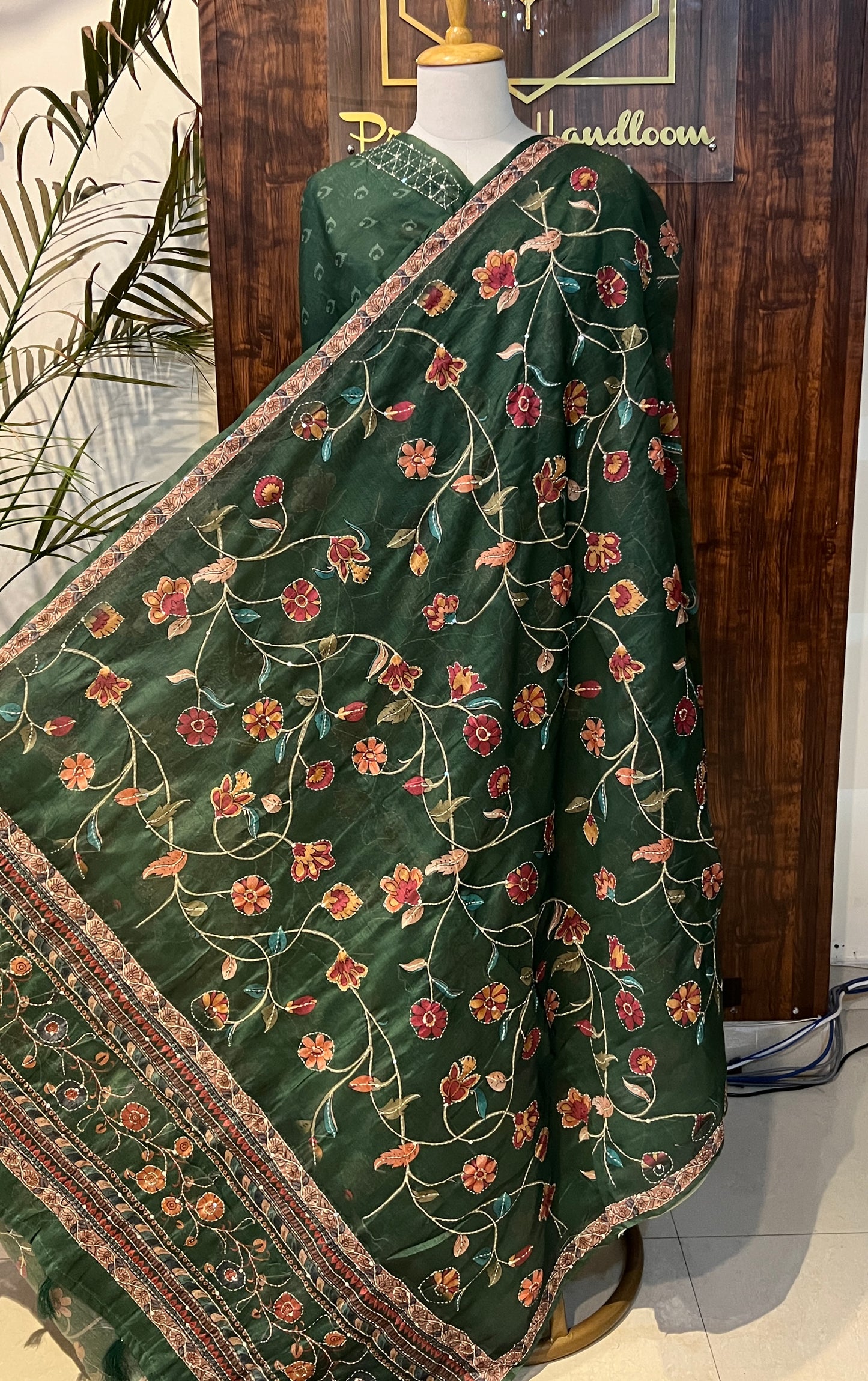 COTTON SILK SAREE (PH8955)