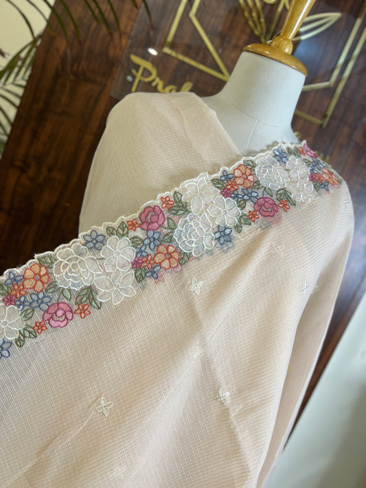 KOTA DORIA EMBROIDERY SAREE (PH8978)