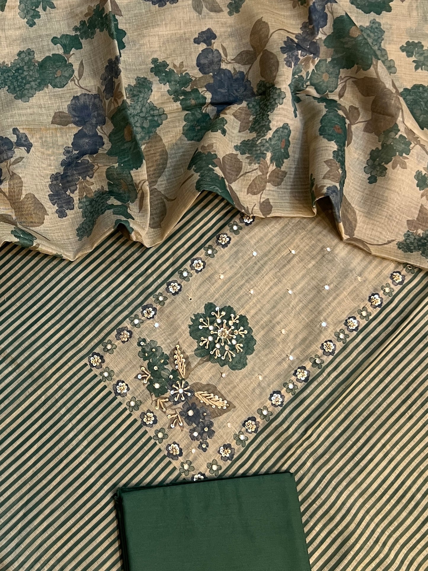 SLUB CHANDERI SUITS (PH8988)