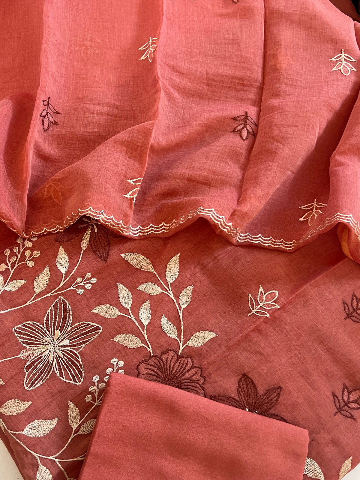 MUL CHANDERI SUIT (PH8993)