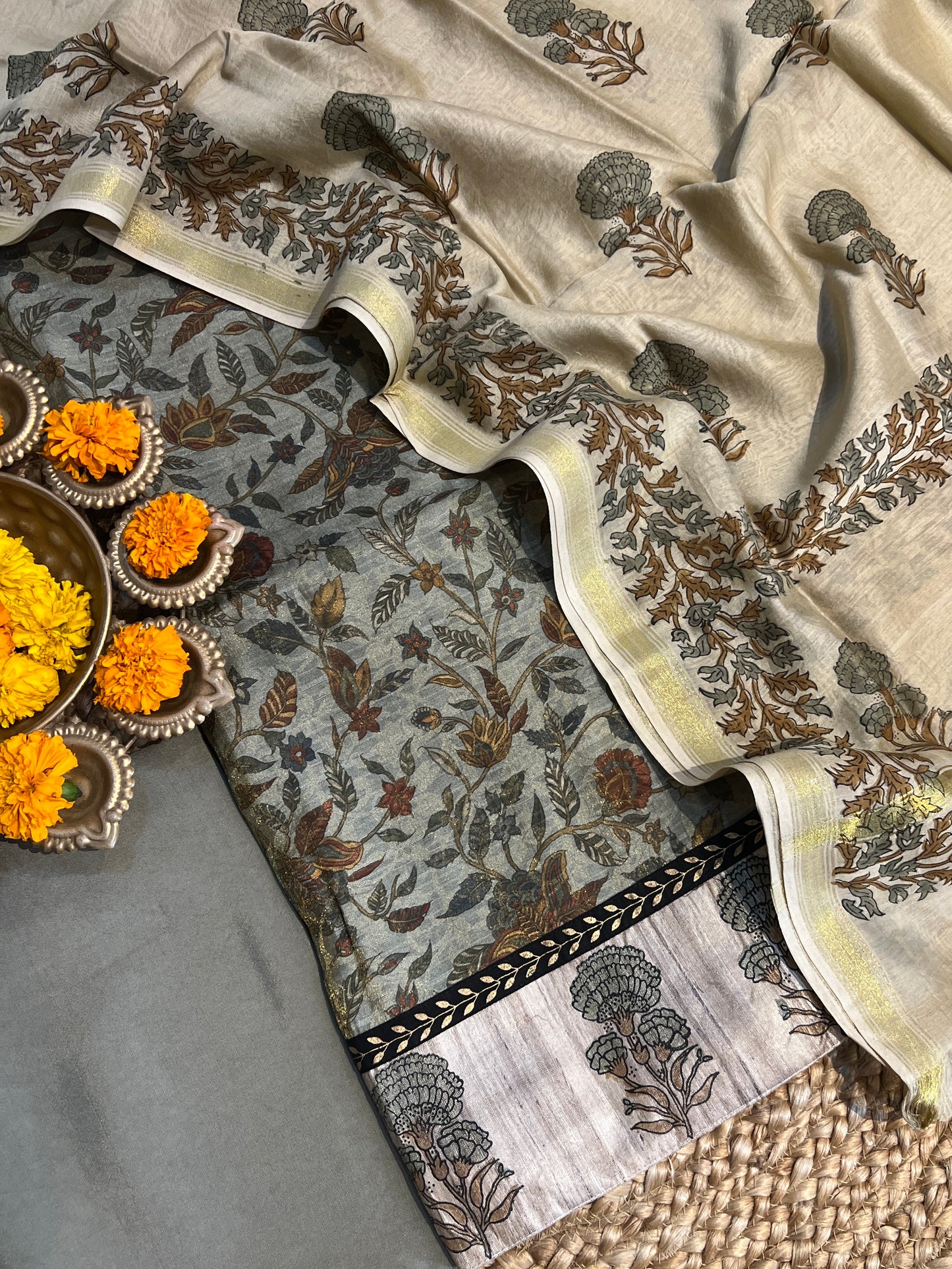 TISSUE CHANDERI SUITS (PH9068)