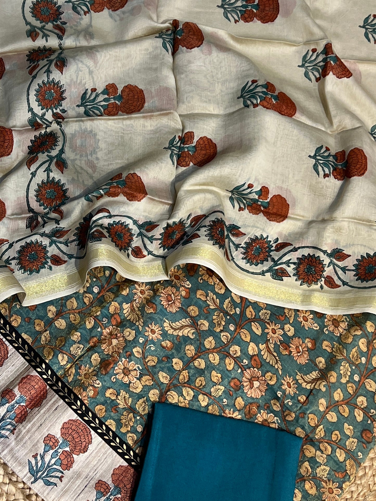 TISSUE CHANDERI SUITS (PH9069)