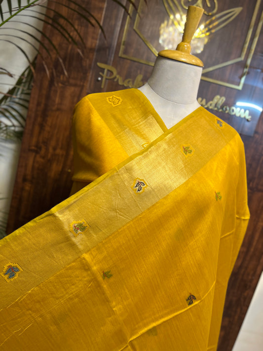 MUNGA SILK JAMDANI SAREE (PH9091)
