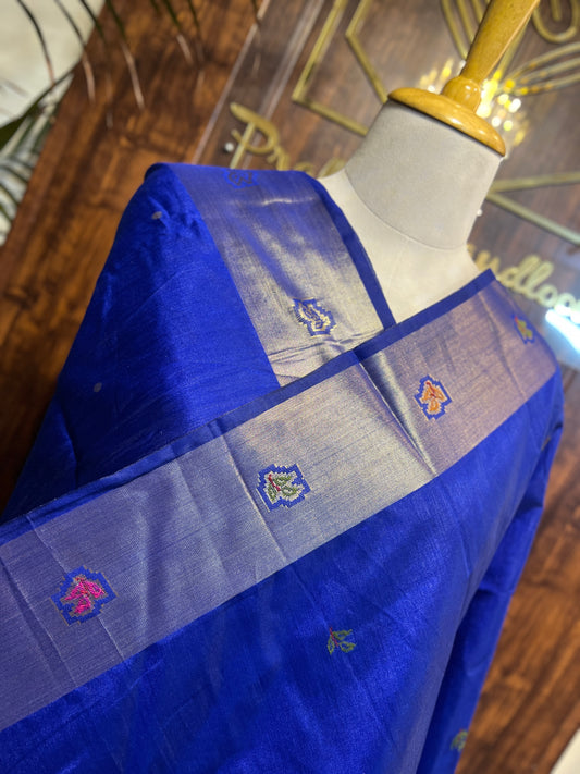 MUNGA SILK JAMDANI SAREE (PH9095)