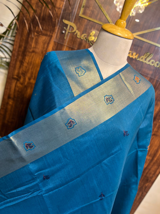 MUNGA SILK JAMDANI SAREE (PH9096)