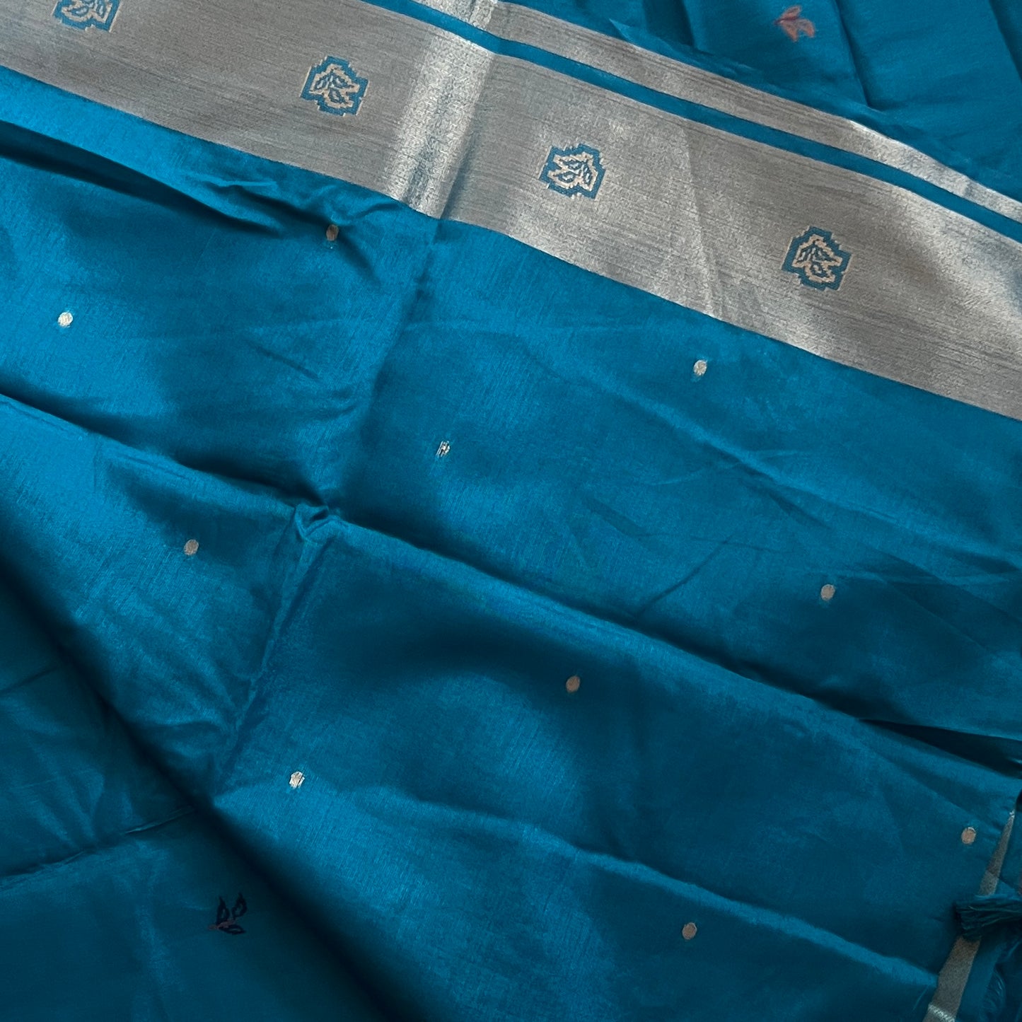 MUNGA SILK JAMDANI SAREE (PH9096)