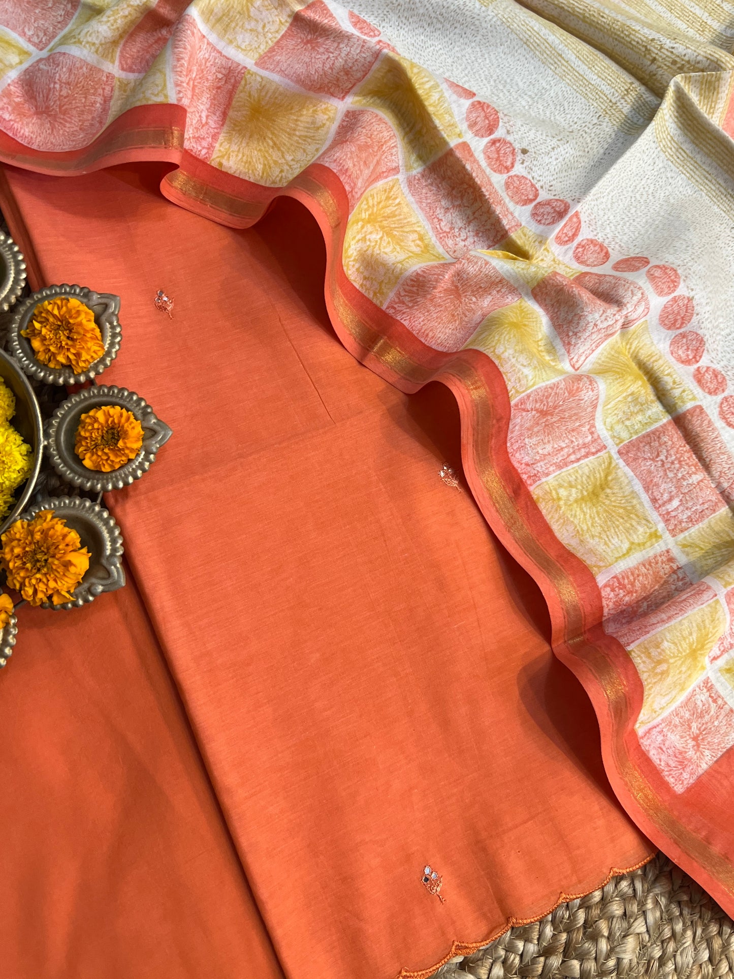 COTTON CHANDERI SUITS (PH9143)