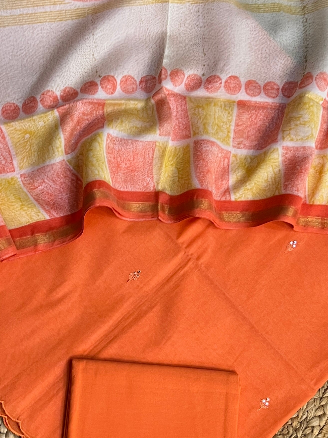 COTTON CHANDERI SUITS (PH9143)