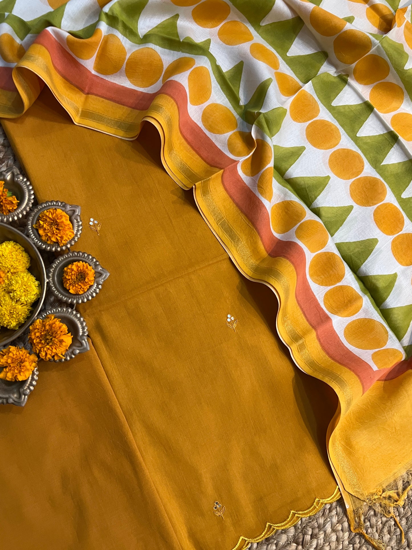 COTTON CHANDERI SUITS (PH9144)
