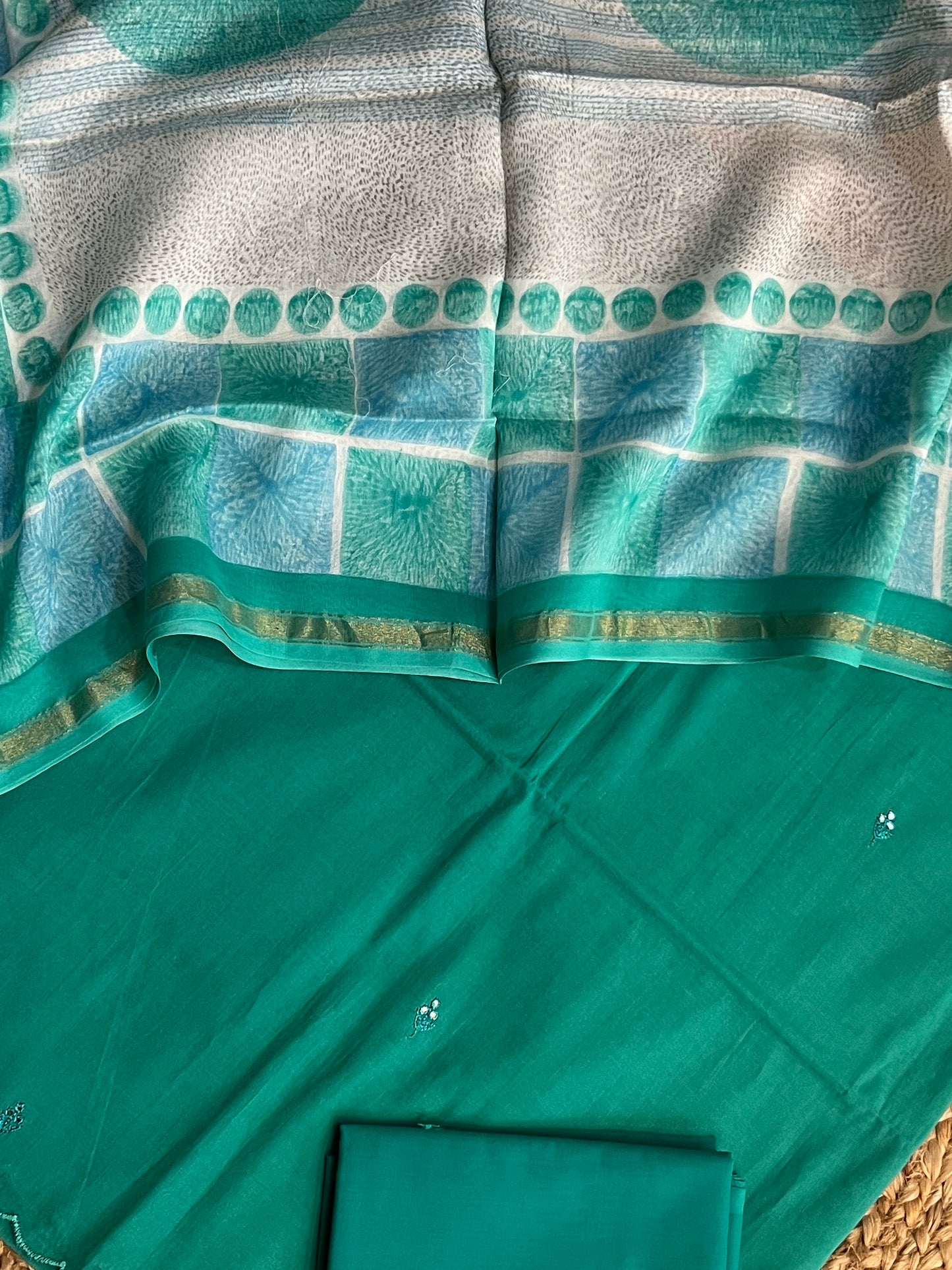 COTTON CHANDERI SUITS (PH9145)
