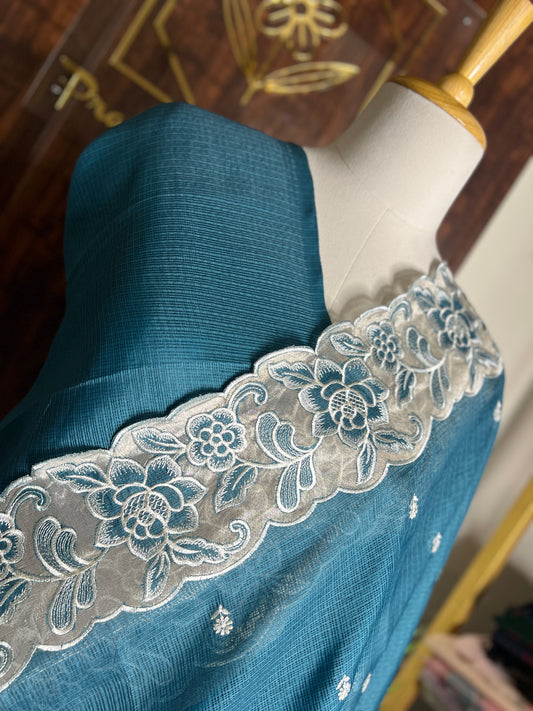 KOTA DORIYA EMBROIDERY SAREE (PH9151)