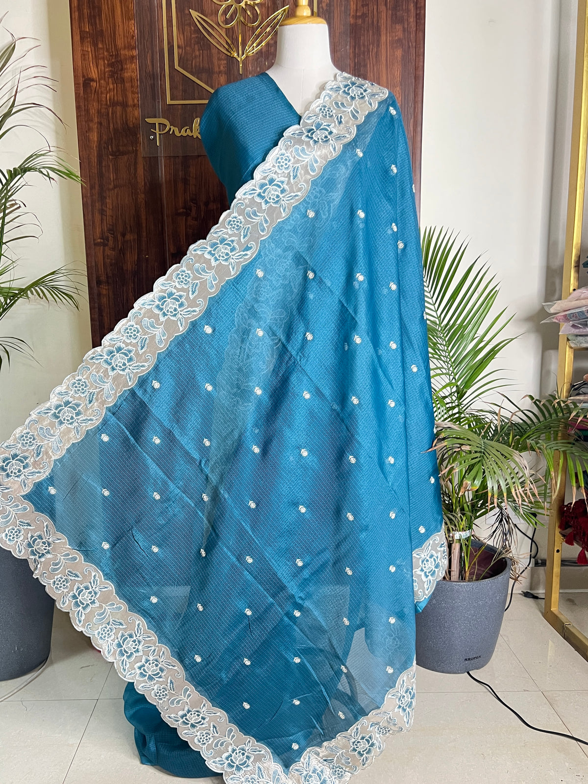 KOTA DORIYA EMBROIDERY SAREE (PH9151)