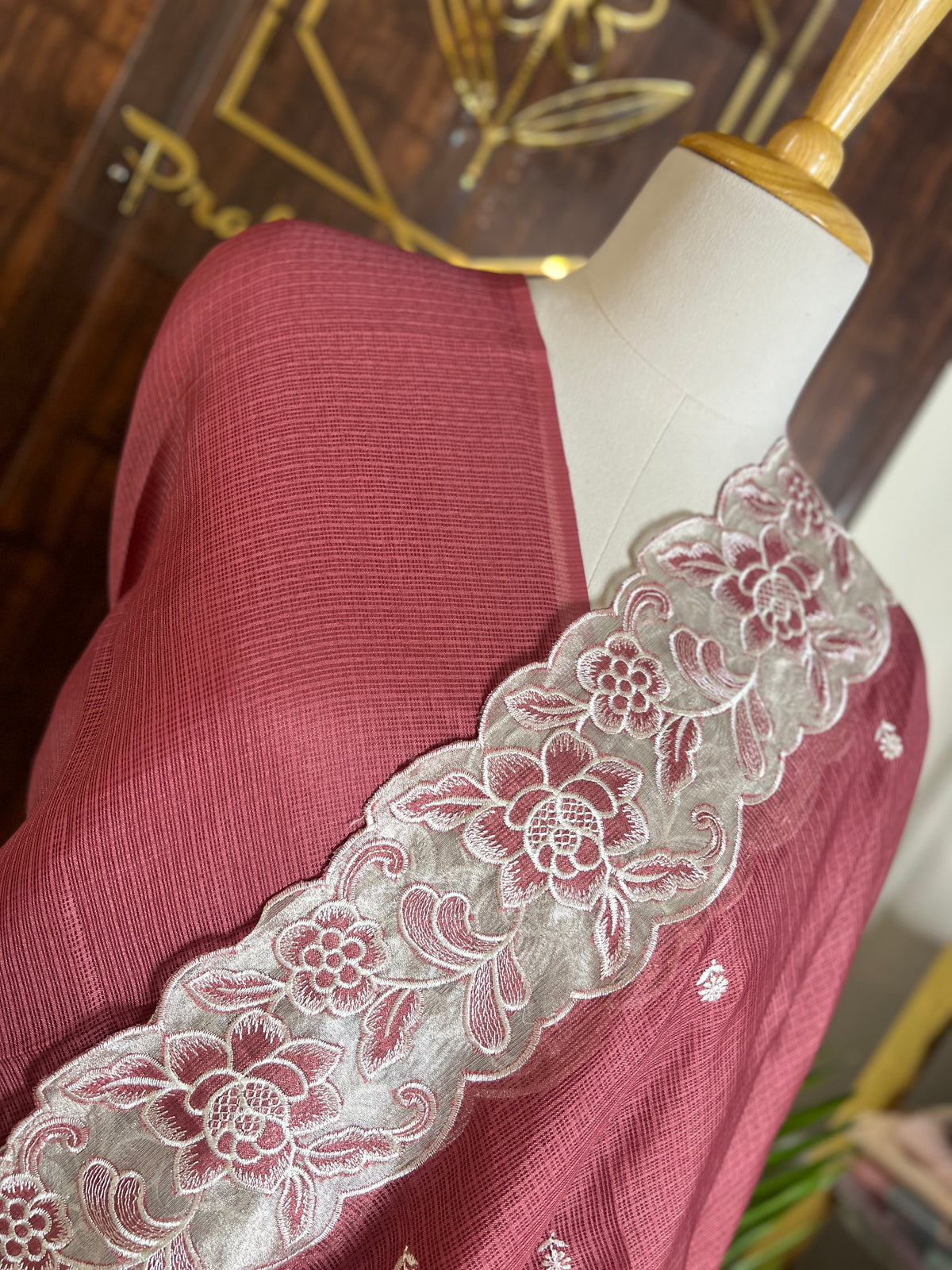 KOTA DORIYA EMBROIDERY SAREE (PH9152)