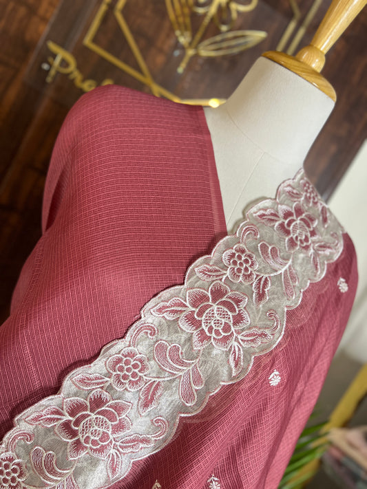 KOTA DORIYA EMBROIDERY SAREE (PH9152)