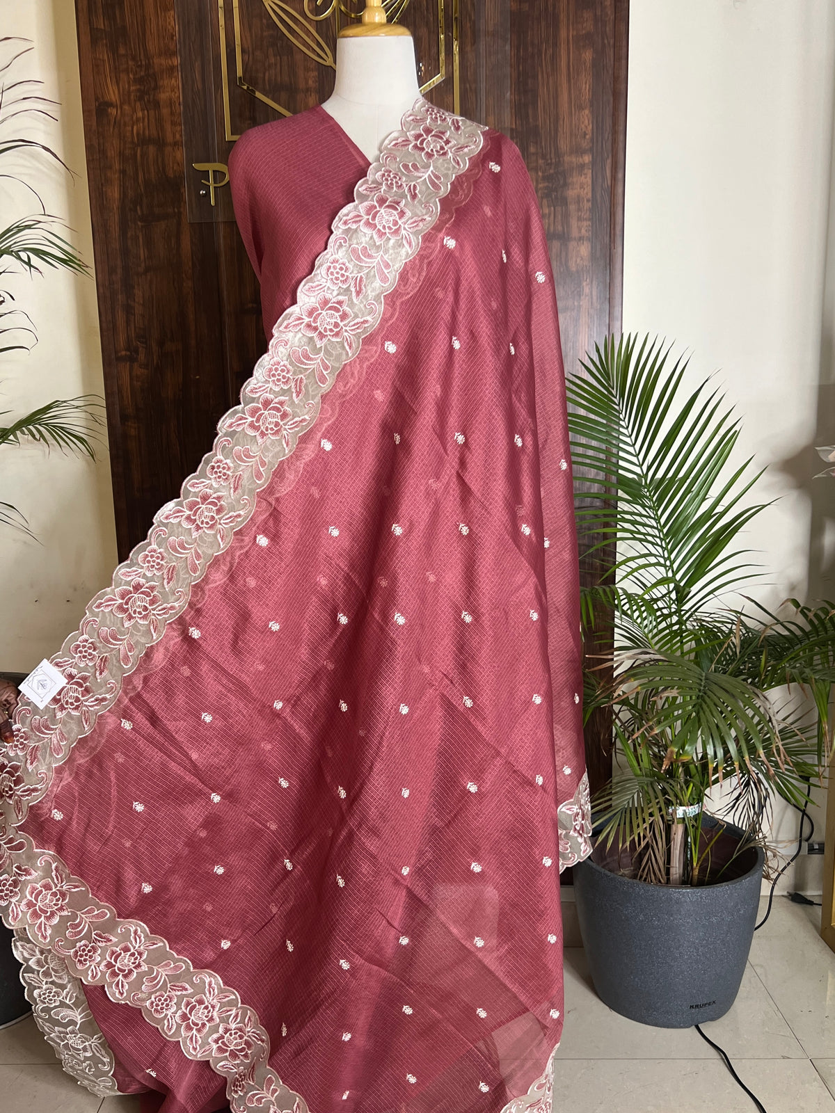 KOTA DORIYA EMBROIDERY SAREE (PH9152)
