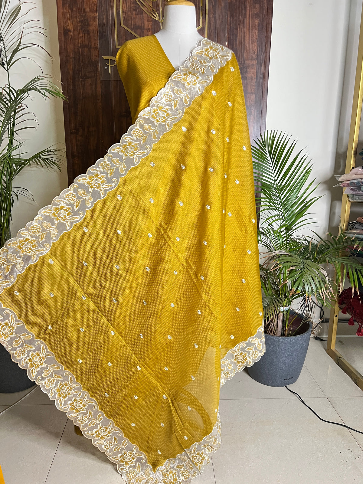 KOTA DORIYA EMBROIDERY SAREE (PH9154)