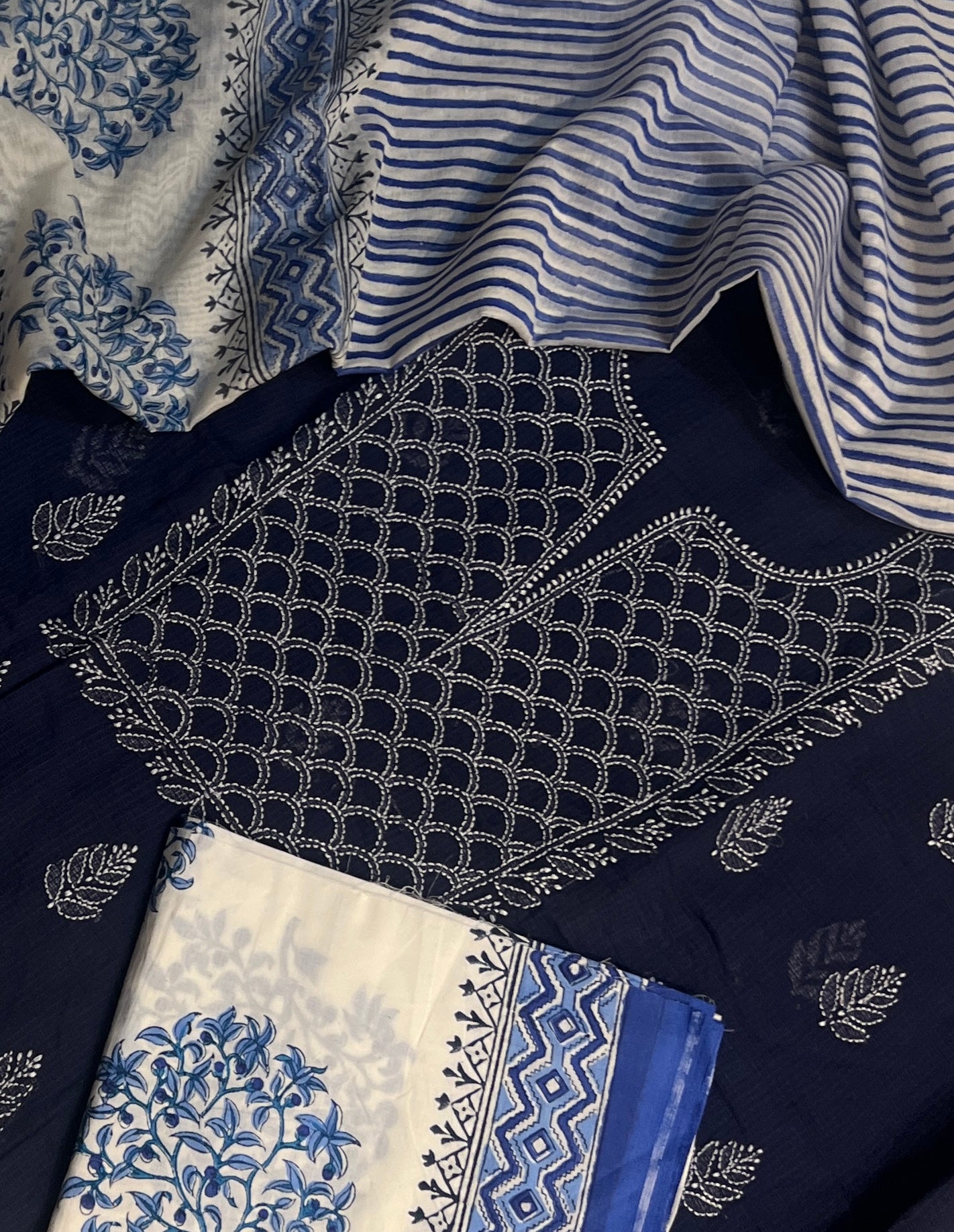 CHIKANKARI SUIT (PH9184)