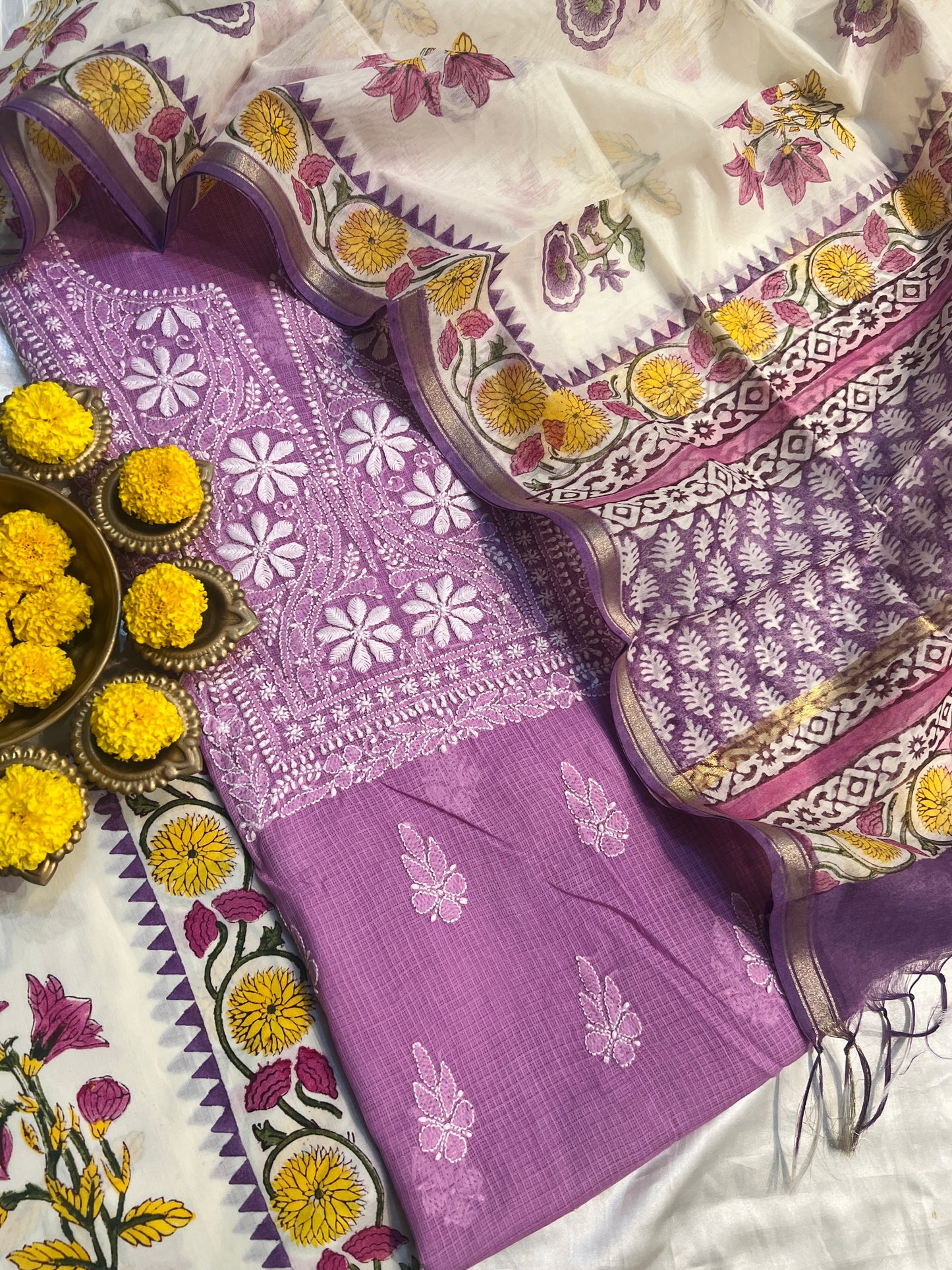 CHIKANKARI SUIT (PH9185)