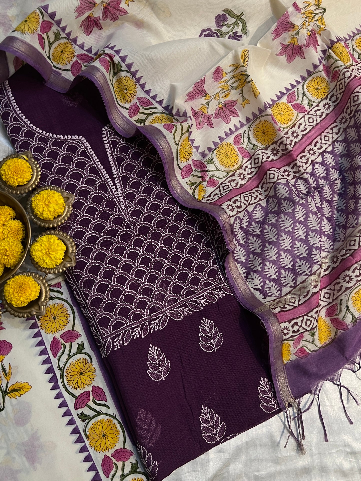 CHIKANKARI SUIT (PH9187)
