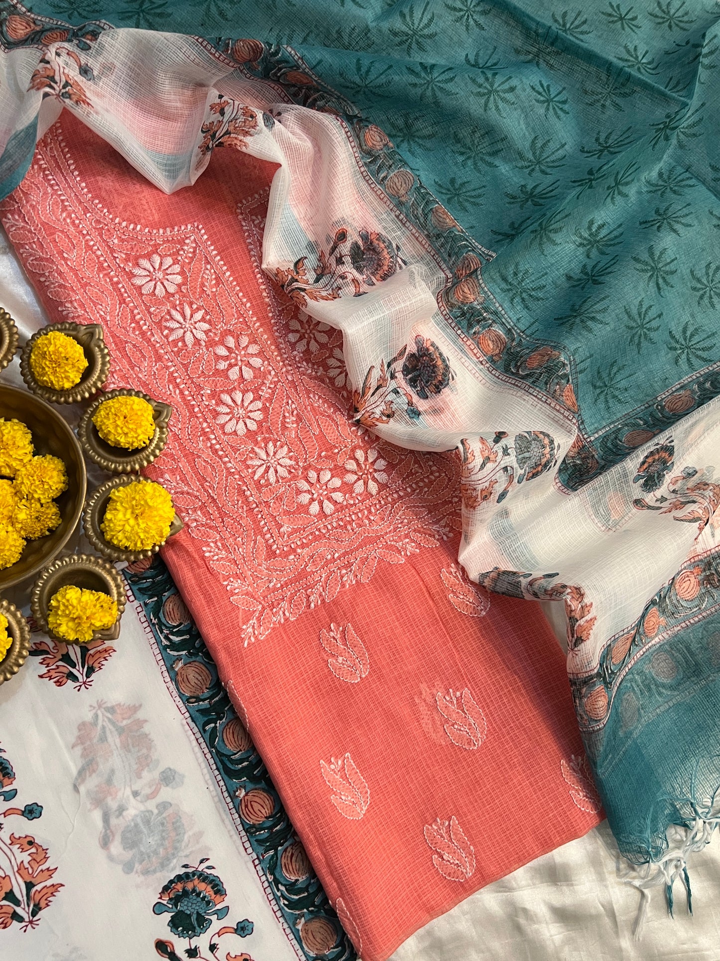 CHIKANKARI SUIT (PH9190)