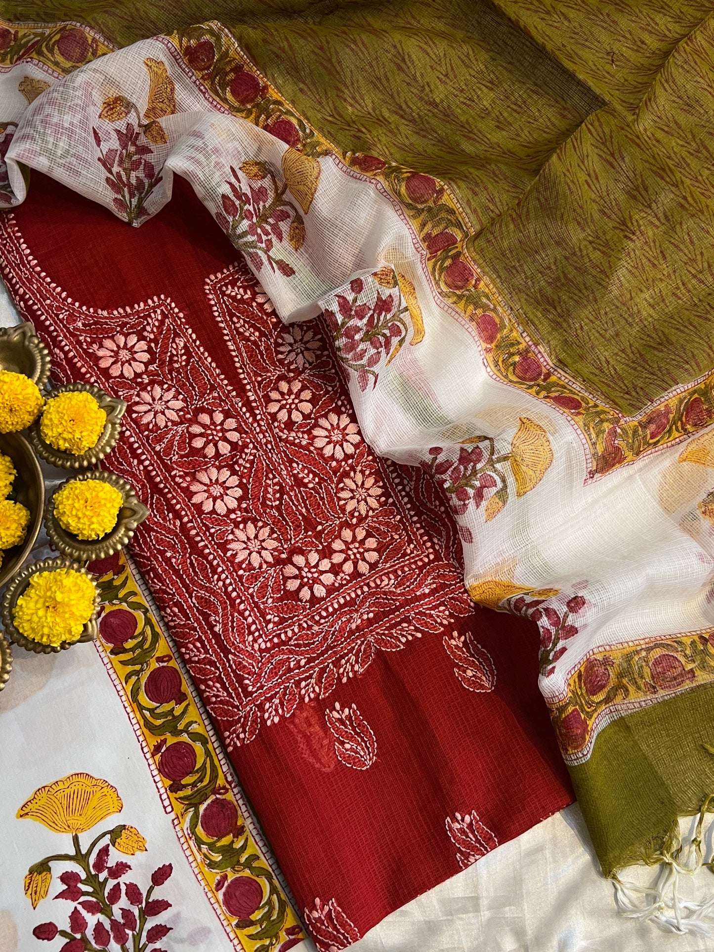 CHIKANKARI SUIT (PH9191)