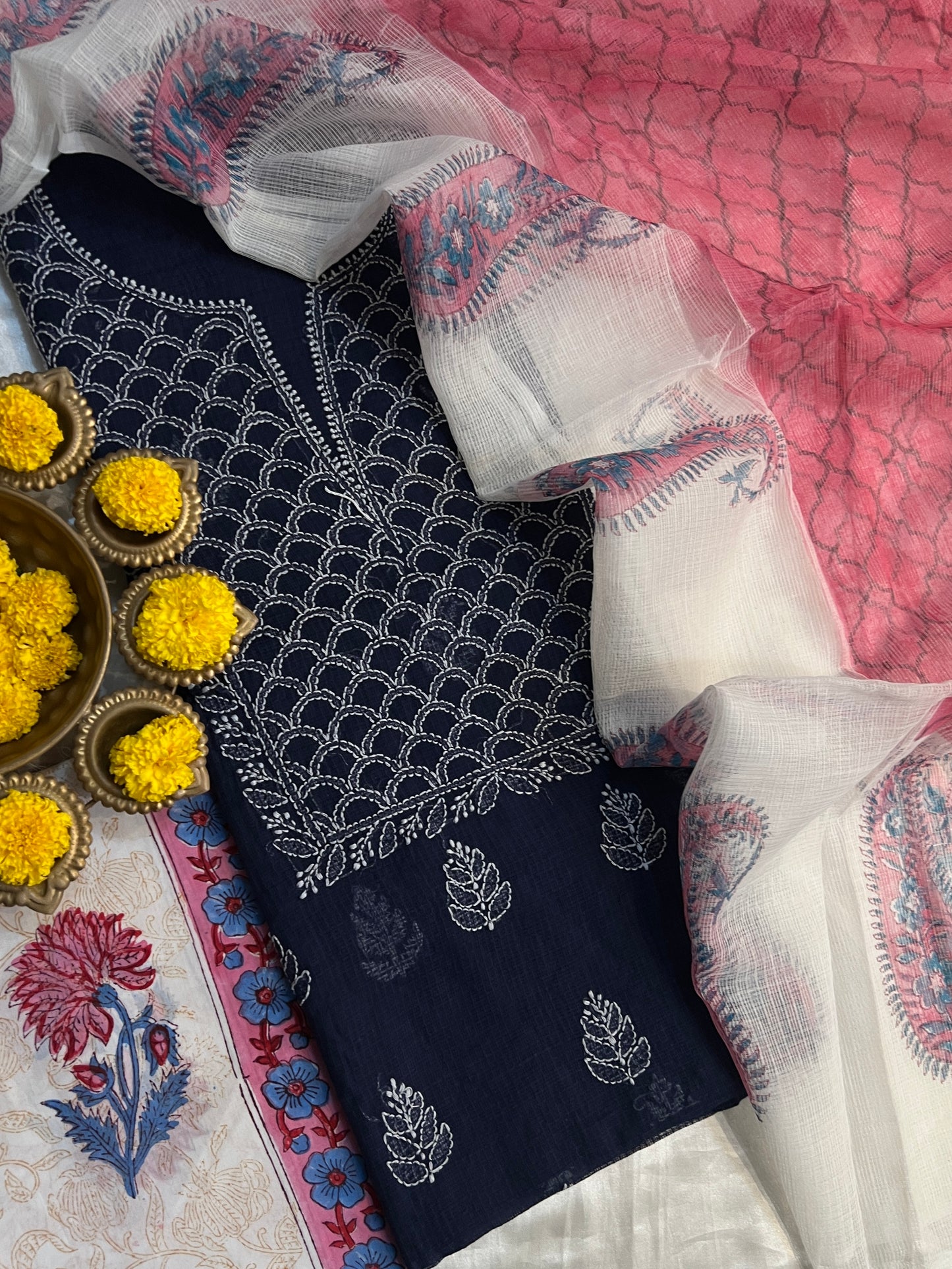 CHIKANKARI SUIT (PH9196)