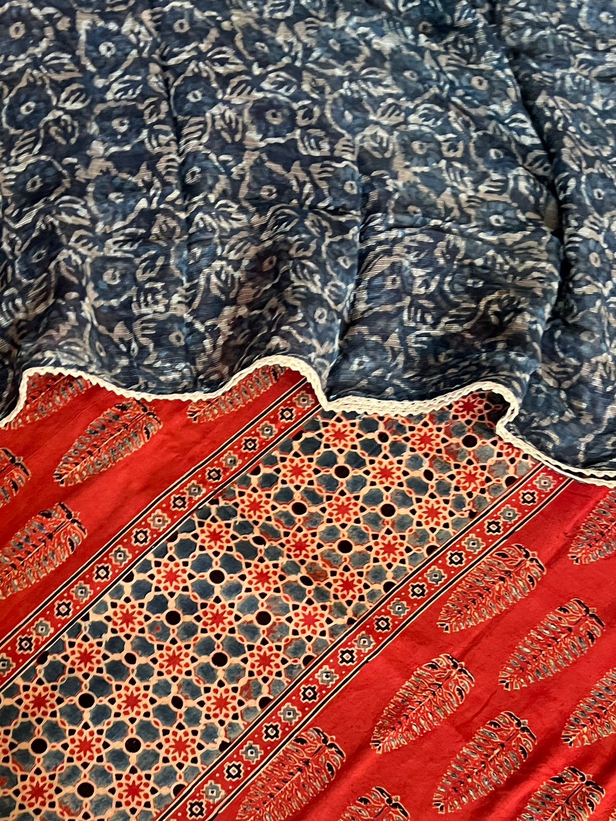 COTTON AJRAKH SUIT (PH9258)