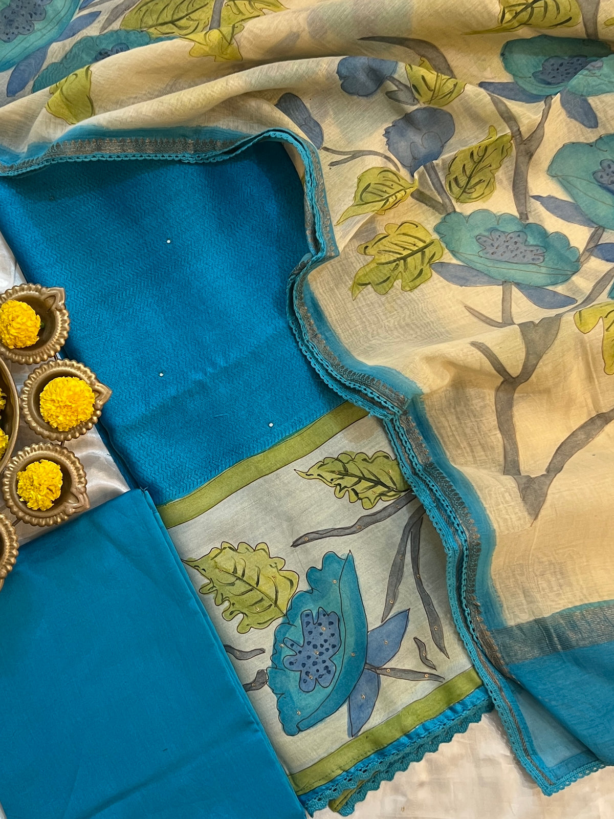 70 GRAM CHANDERI SILK SUIT (PH9332)
