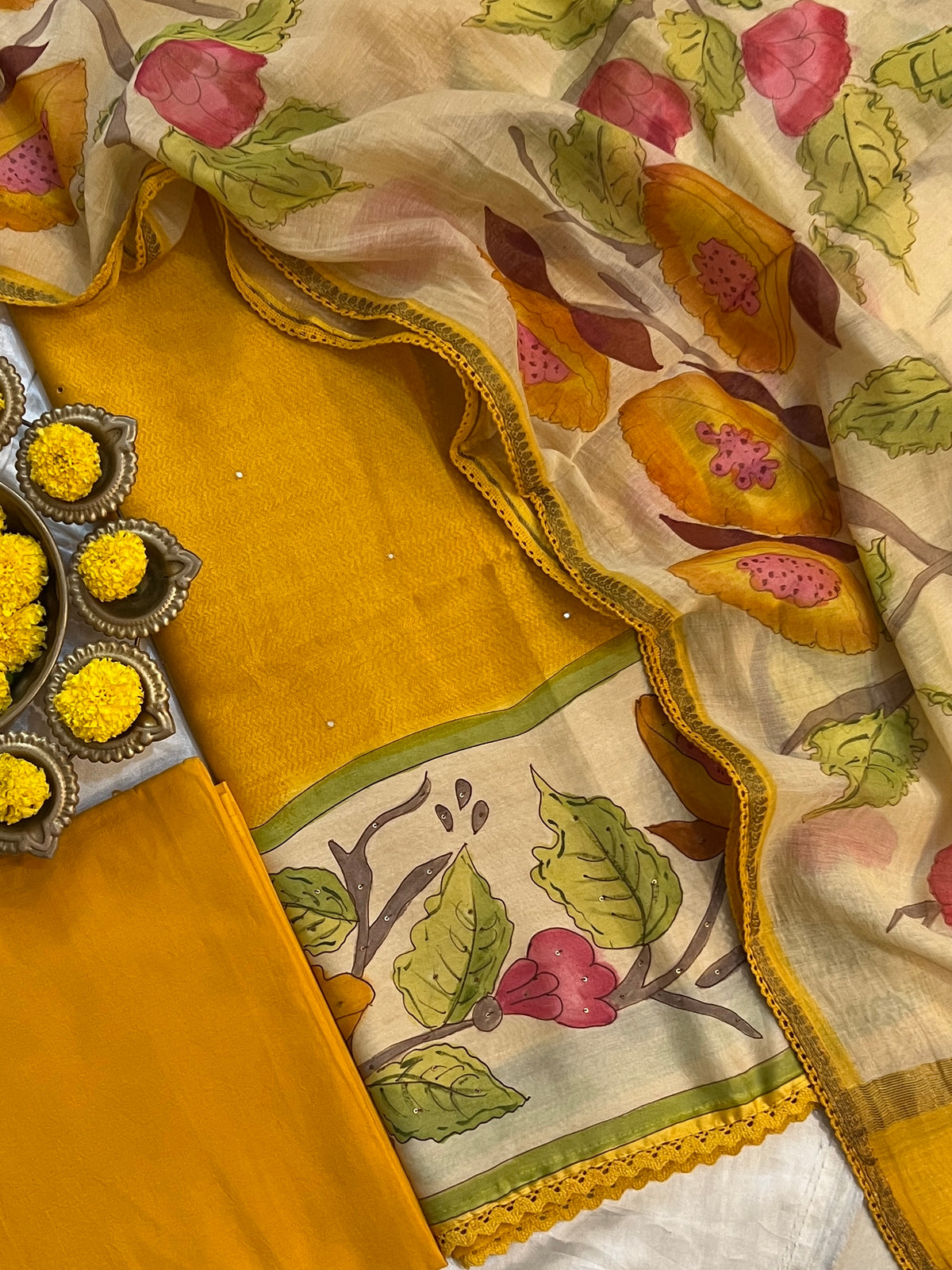 70 GRAM CHANDERI SILK SUIT (PH9333)