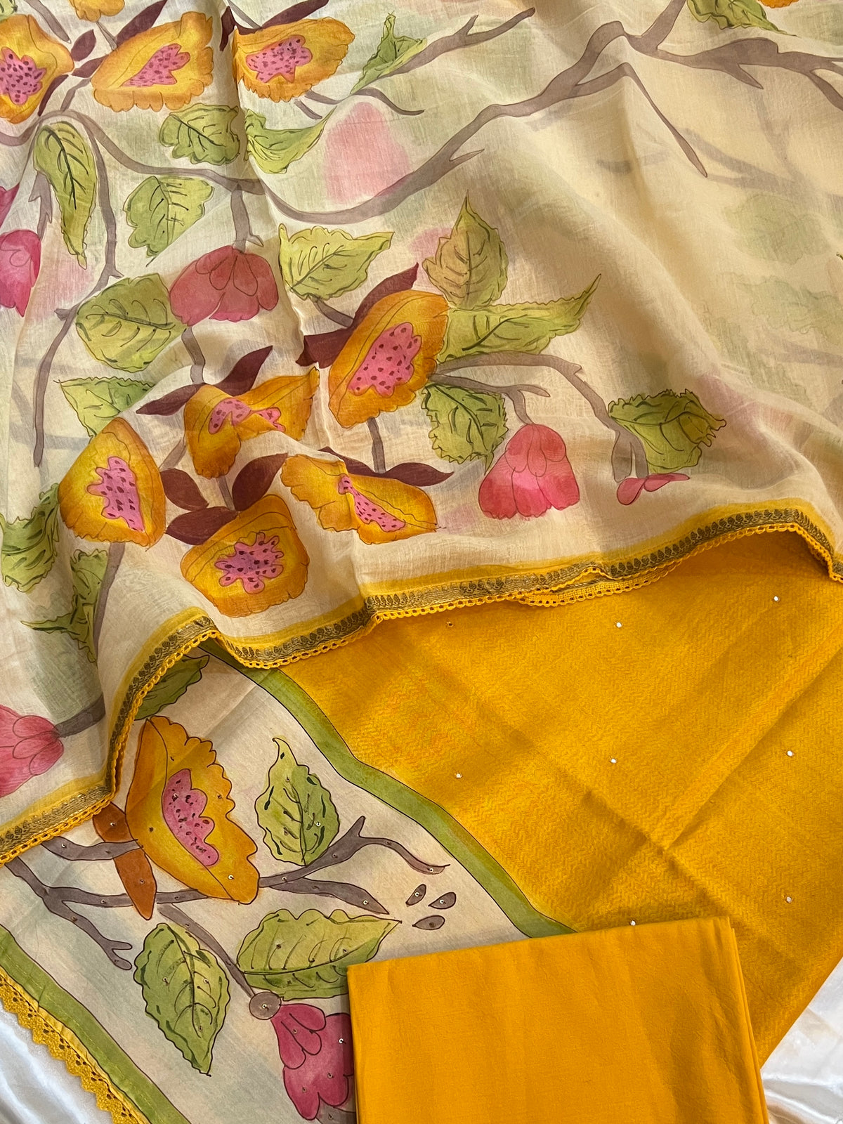 70 GRAM CHANDERI SILK SUIT (PH9333)