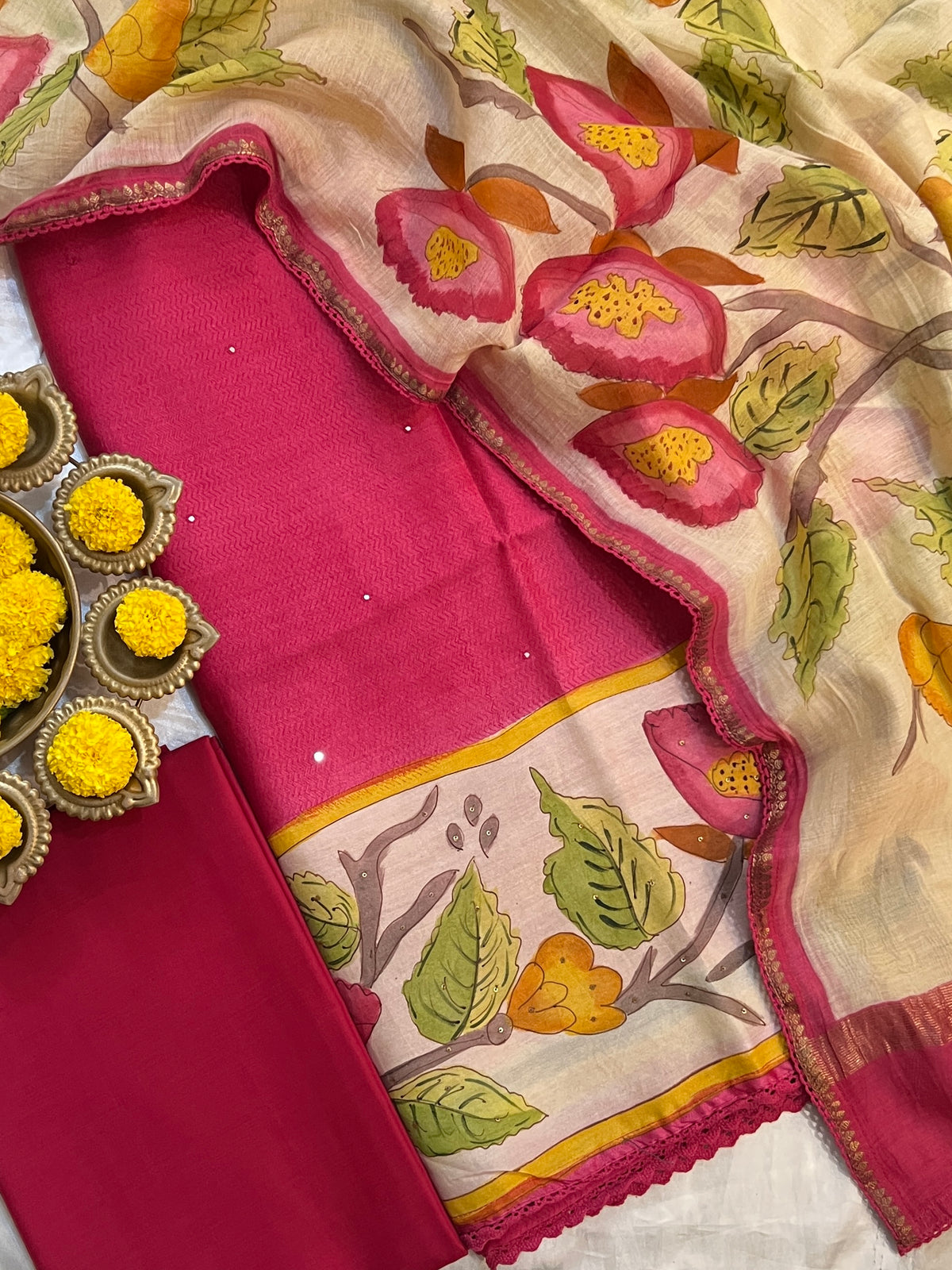 70 GRAM CHANDERI SILK SUIT (PH9334)