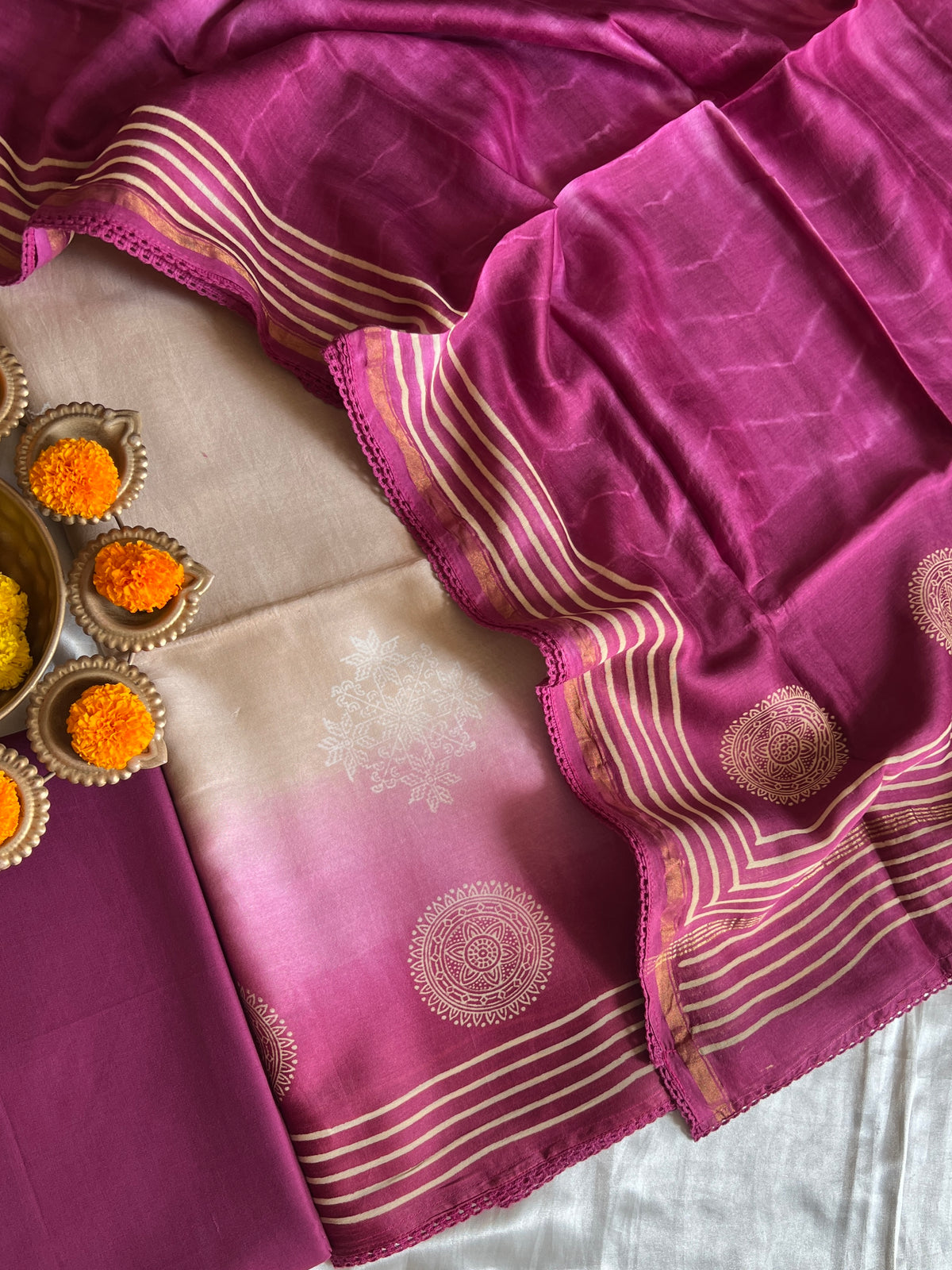 70 GRAM CHANDERI SILK SUIT (PH9336)