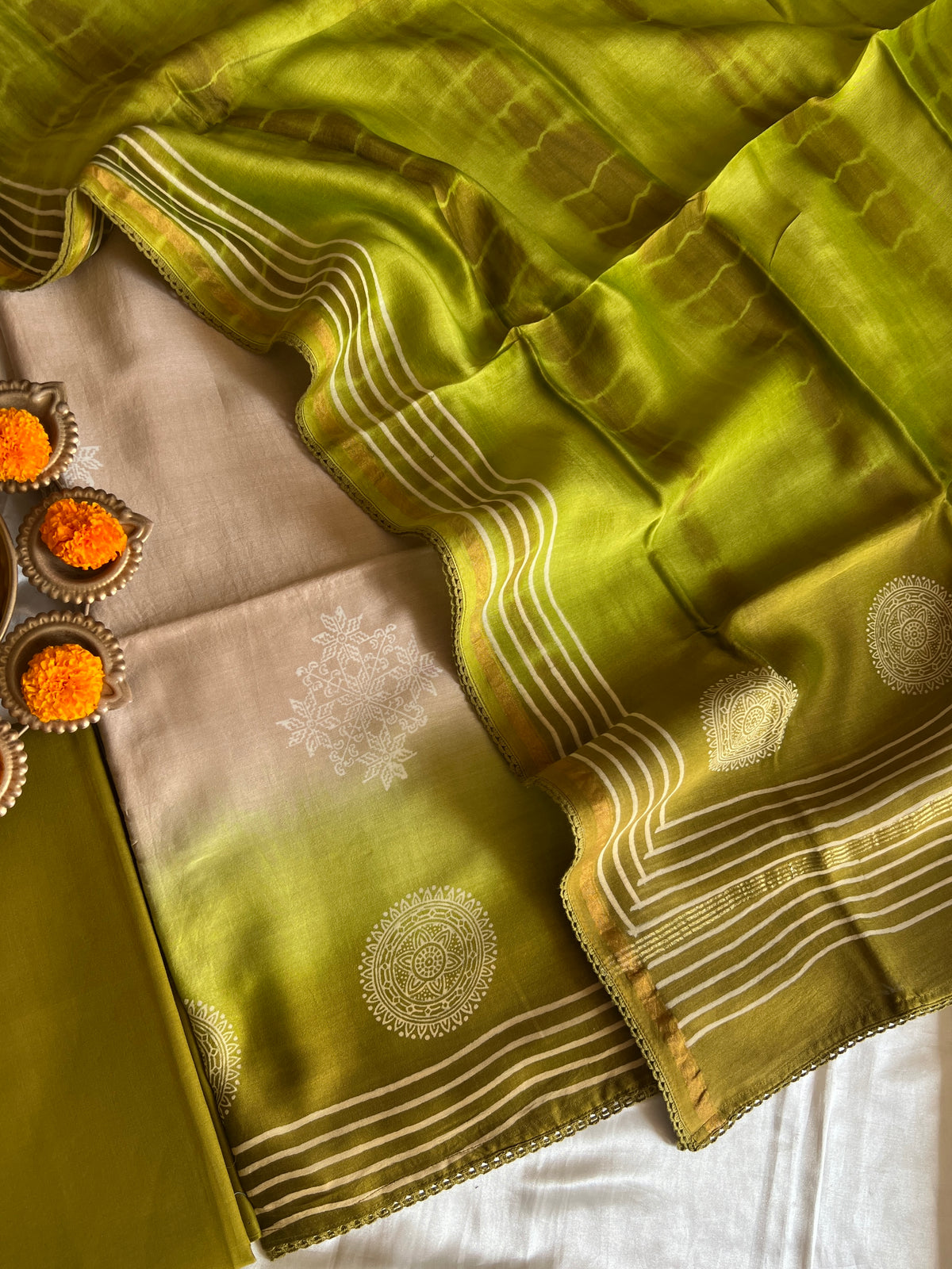 70 GRAM CHANDERI SILK SUIT (PH9337)