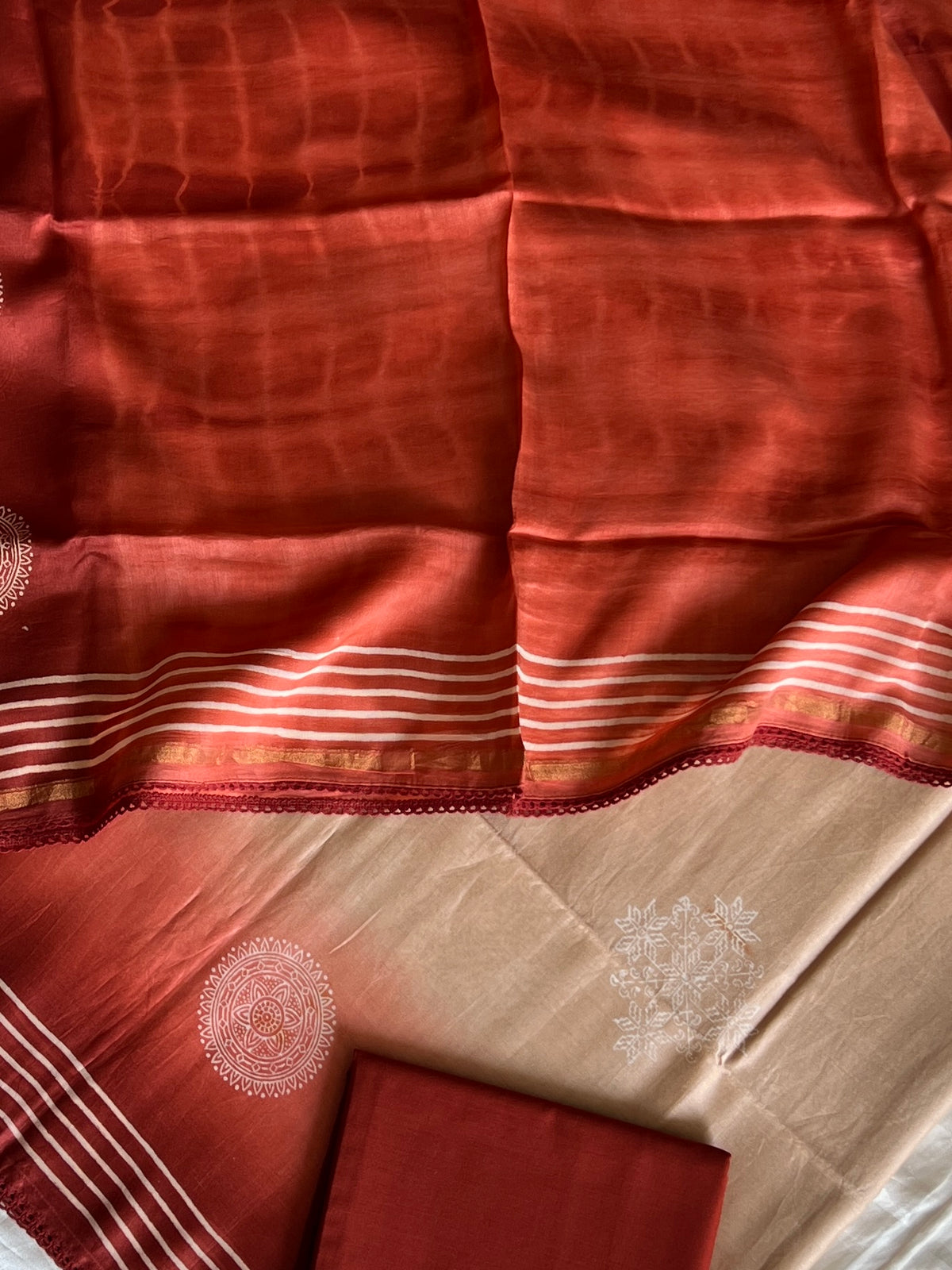 70 GRAM CHANDERI SILK SUIT (PH9338)