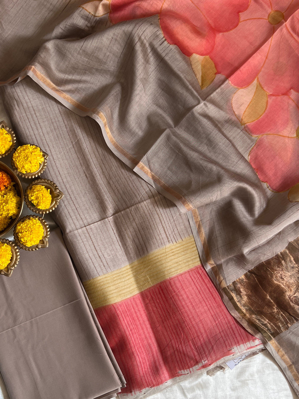 CHANDERI SILK SUIT (PH9340)