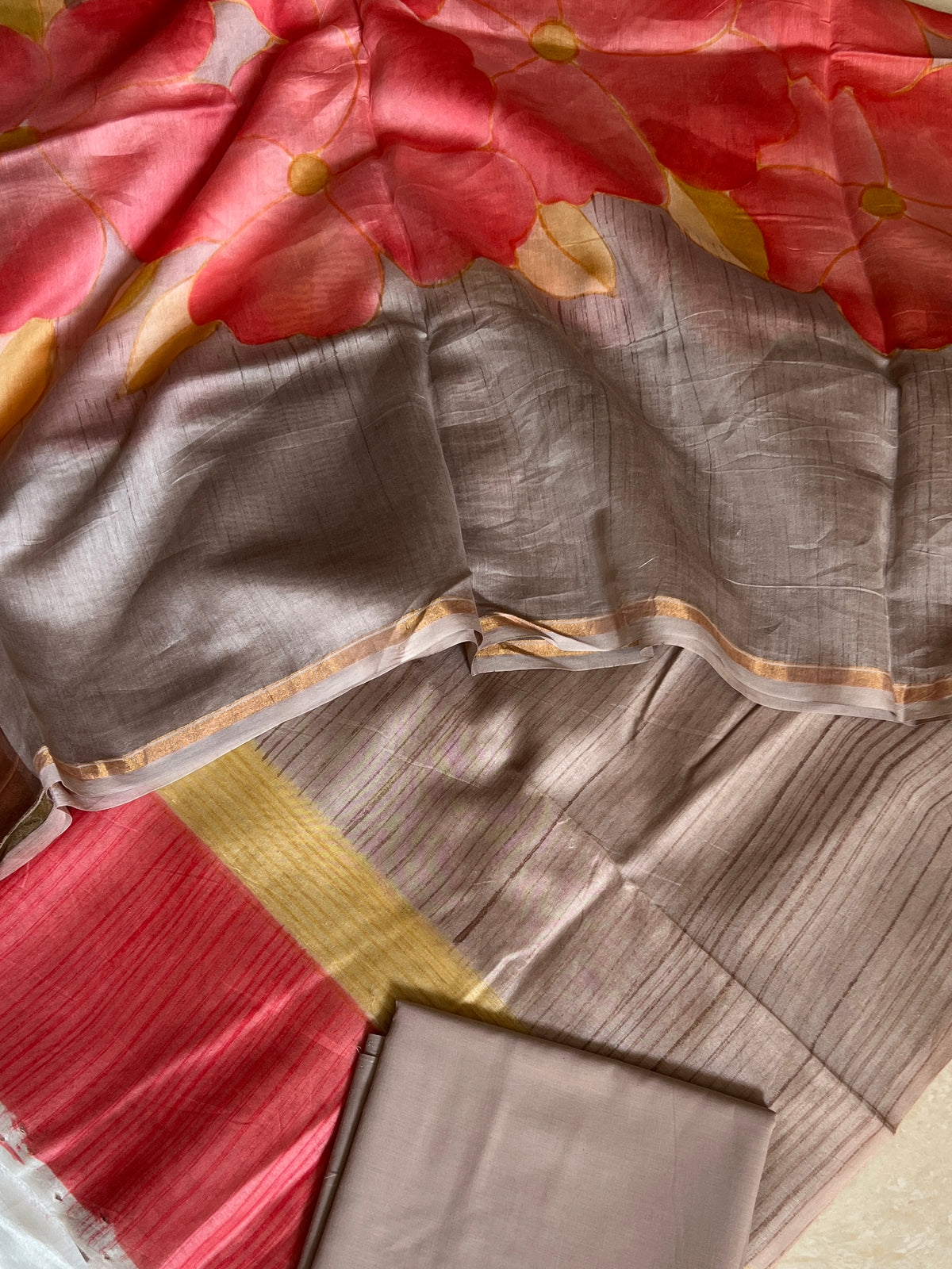 CHANDERI SILK SUIT (PH9340)