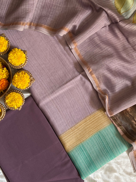 CHANDERI SILK SUIT (PH9342)